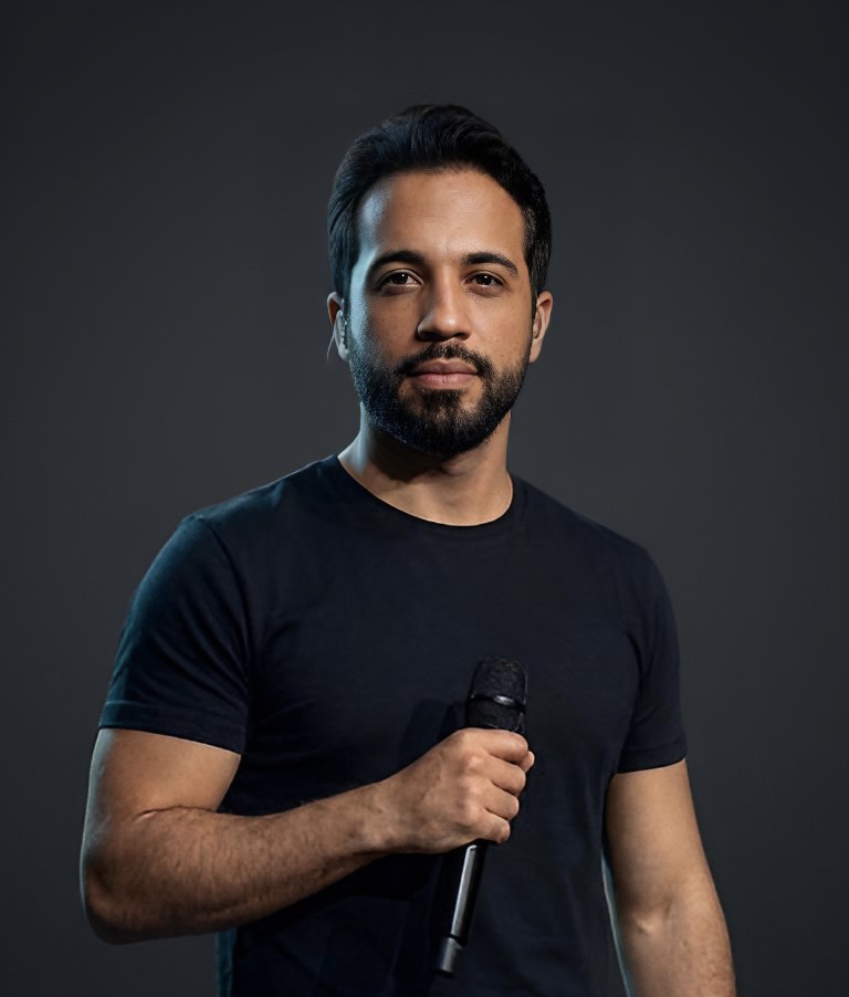 Brener Coelho no palco